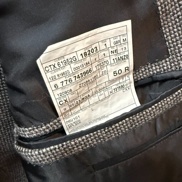 Rare 3-piece GUCCI Men's Suit 50R eu 40R us wool & silk like new - Picture 8 of 10